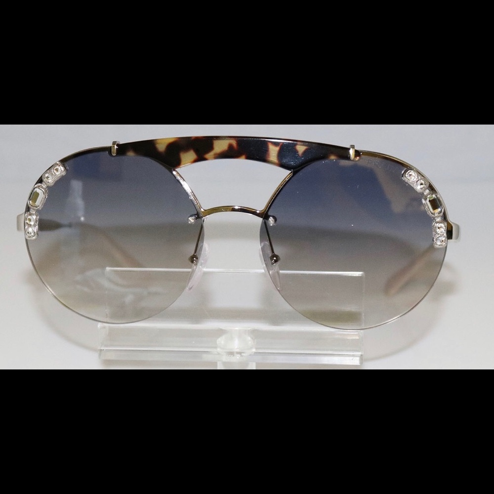Prada SPR52U Fashion Pilot Sunglasses